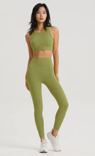 Load image into Gallery viewer, Matcha Sports Bra and Leggings Workout Set