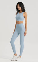 Load image into Gallery viewer, Matcha Sports Bra and Leggings Workout Set