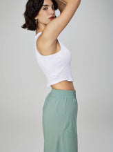 Load image into Gallery viewer, White - Molded Cup Ribbed Tank