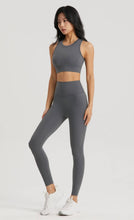 Load image into Gallery viewer, Matcha Sports Bra and Leggings Workout Set