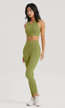 Load image into Gallery viewer, Matcha Sports Bra and Leggings Workout Set